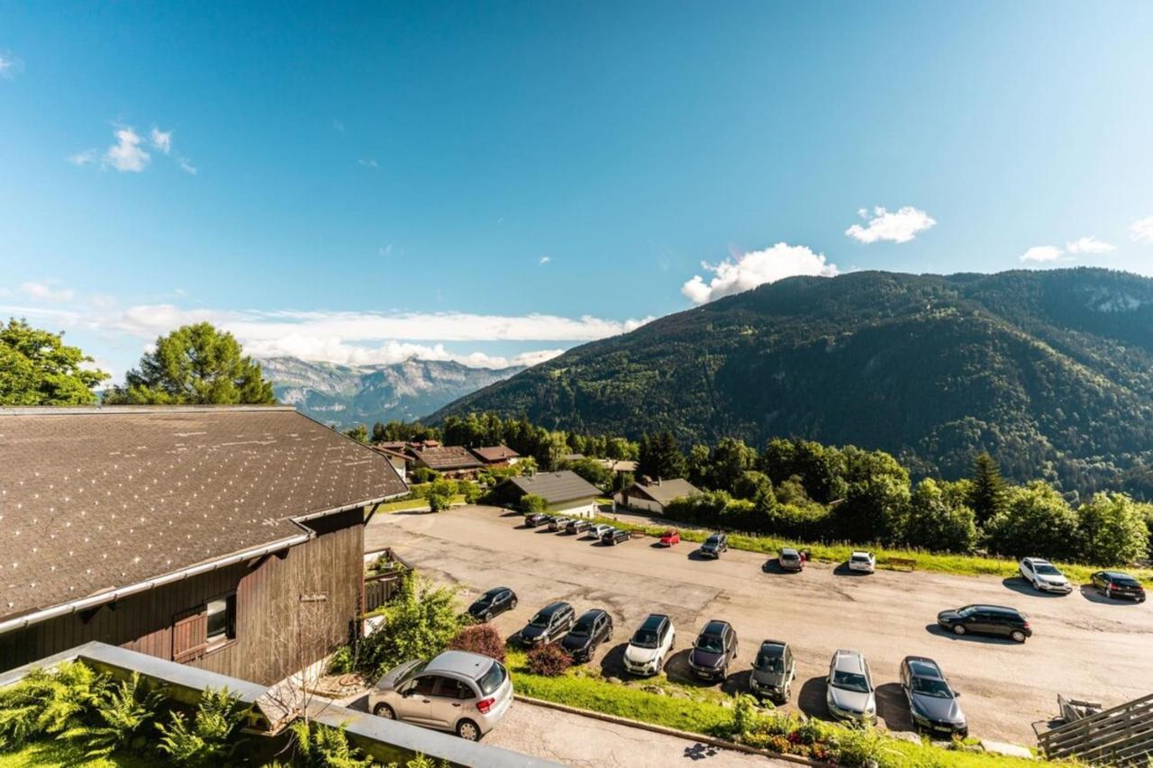 Furnished Studio At The Foot Of The Slopes With A Balcony & Mountains View Lejlighed Saint-Gervais-les-Bains Eksteriør billede