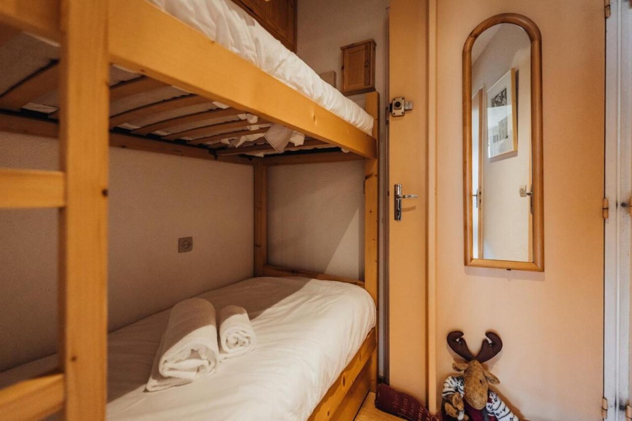 Furnished Studio At The Foot Of The Slopes With A Balcony & Mountains View Lejlighed Saint-Gervais-les-Bains Eksteriør billede